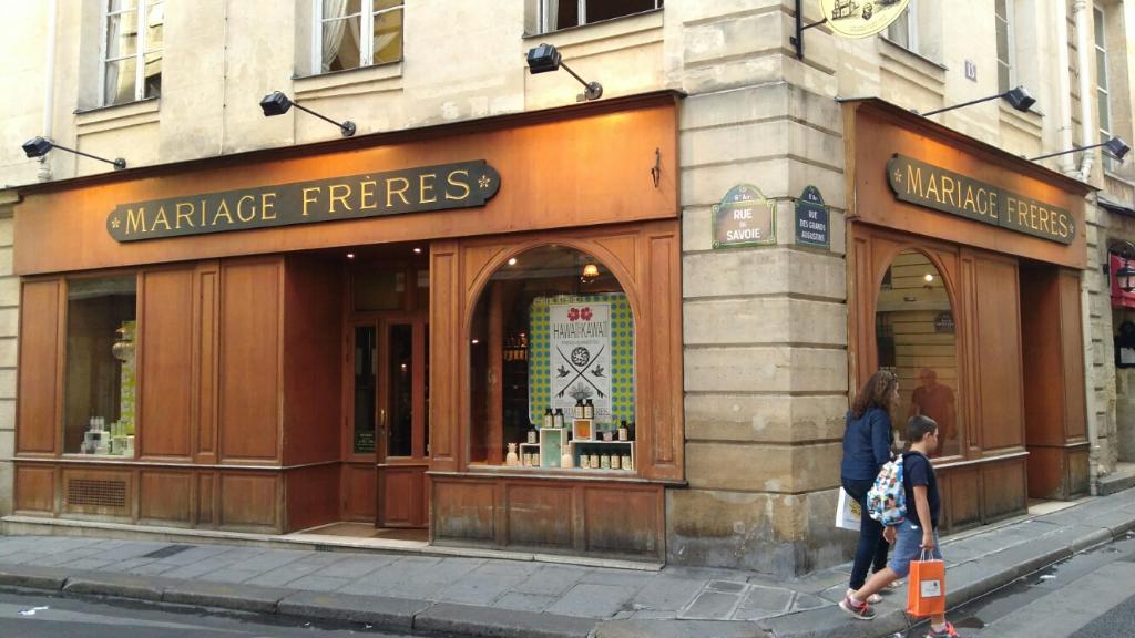 Mariage Freres Paris Salon de The Shopfront